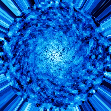 Blue abstract background