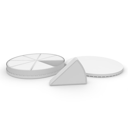 White box with processed cheese slices. Isolated backgroundの写真素材