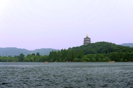 Leifeng Pagodaの写真素材