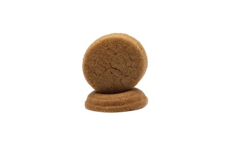Mini cookies Chocolate malt flavored. Biscuits of crunchy delicious sweet meal and useful cracker....