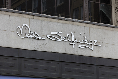 LONDON, UK - JULY 31th 2018: Miss Selfridge clothing store shop front on Oxford Street in central London.のeditorial素材