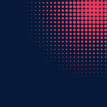 Abstract vector halftone dot pattern backgroundのイラスト素材