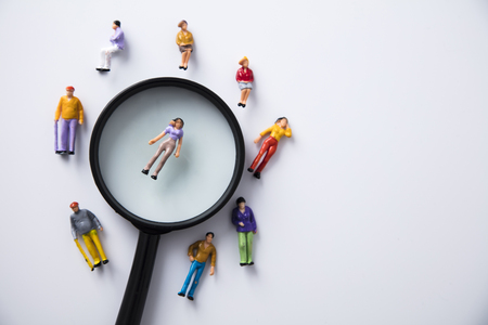 Search for new talent. Job opportunity. Hiring. Recruitment conceptの写真素材