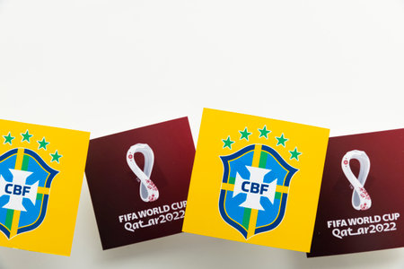 LONDON, UK - December 2022: Brazil national football team