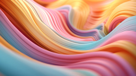 elegant abstract flowing colourful lines backgroundの素材