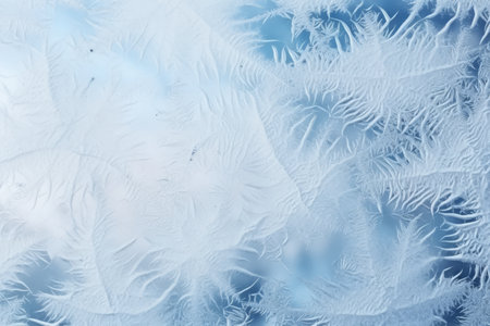 Winter cold frozen ice background texture patternの素材