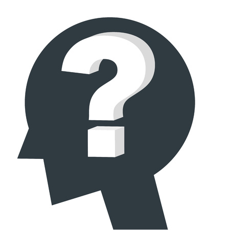 Question, doubtのイラスト素材