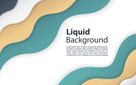 Liquid color background design. elements with fluid gradient. Dynamic shapes composition. Graphic design elementのイラスト素材