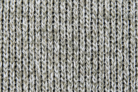 Texture of a knitted wool fabric