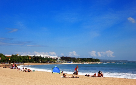 Beach summer, Baliの写真素材