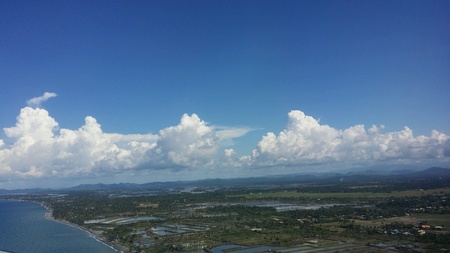 Sky with clouds