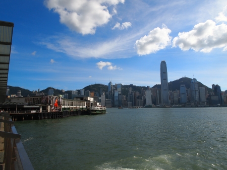 Hong Kong Skylineのeditorial素材
