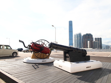 Ocean Terminal at Tsim Sha Tsui, Hong Kongのeditorial素材