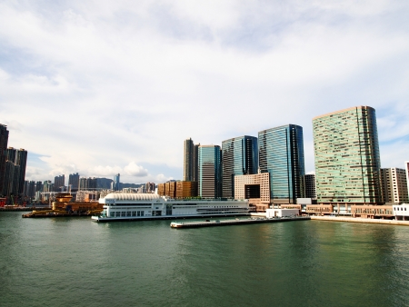 Ocean Terminal in Tsim Sha Tsui, Hong Kongのeditorial素材