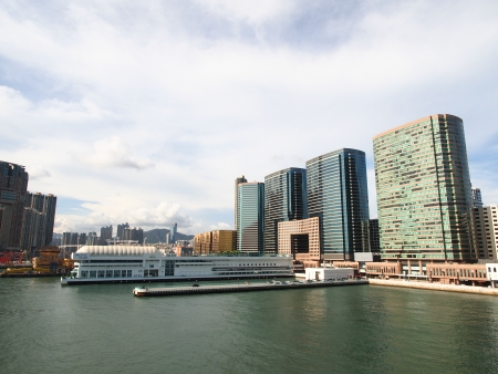 Ocean Terminal in Tsim Sha Tsui, Hong Kongのeditorial素材