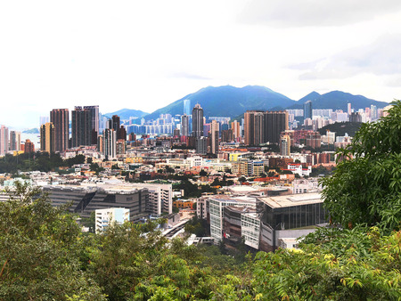 ICC, view from Kowloon Tong のeditorial素材