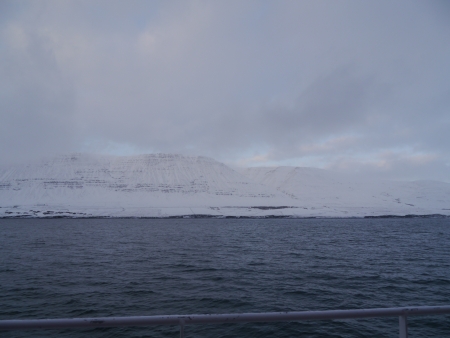 Snow on mountain, Iceland, Northern Europeの写真素材