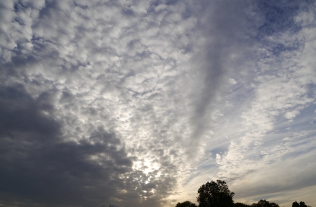 Sunset skyの写真素材