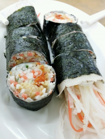 Roll of seaweed popiah の素材
