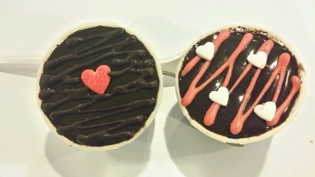Lovely chocolate cup cakeの素材