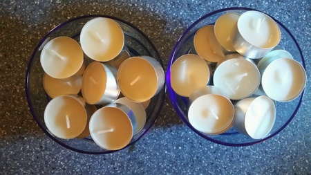 Bowls of aromatic candlesの素材