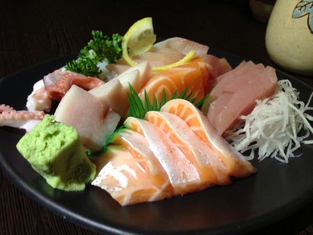 Japanese raw meat dishの素材