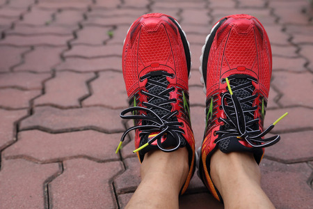 Running shoeの写真素材
