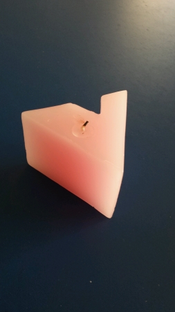 Romantic pink candle Romantic pink candle
