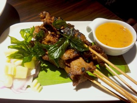 Delicious satay in Malaysia の素材