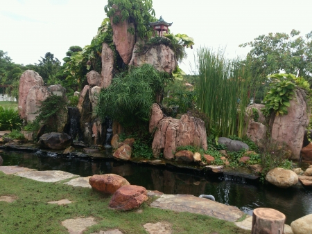 Beautiful garden design の素材