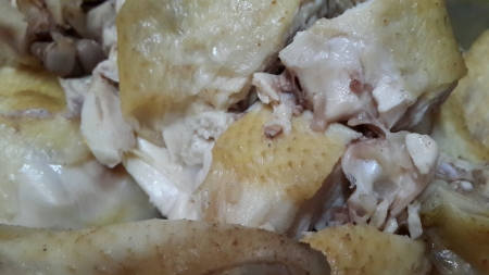 Steamed Chicken の素材