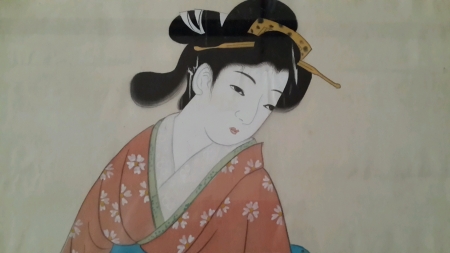 Japanese Geisha の素材