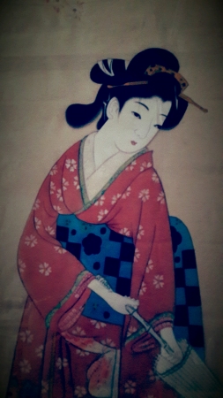 Japanese Geisha の素材