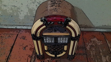 Vintage Jukebox の素材