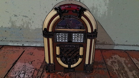 Vintage Jukebox の素材