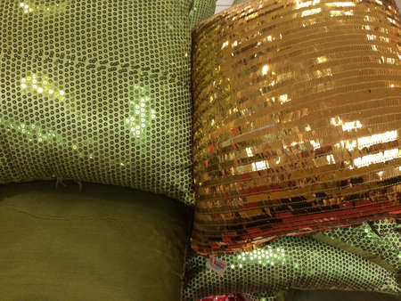 Unique sequins pillows