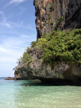 Beautiful beach Krabi Thailandの素材