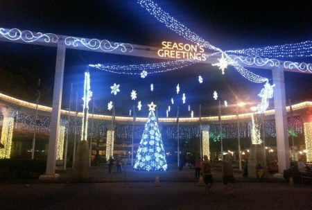 Christmas decoration at Sunway Pyramid の素材