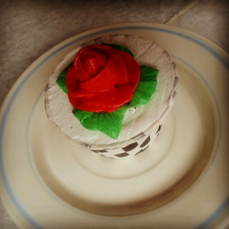 Butter Red rose cupcakeの素材
