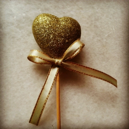 Pretty Golden heartの素材