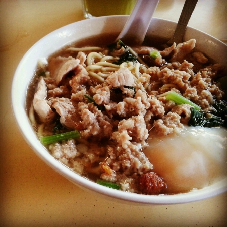 Delicious pork noodle soupの素材