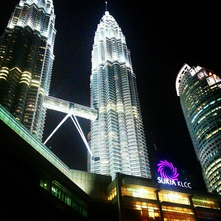 Petronas Twin Towers,  Kuala Lumpur, Malaysiaの素材