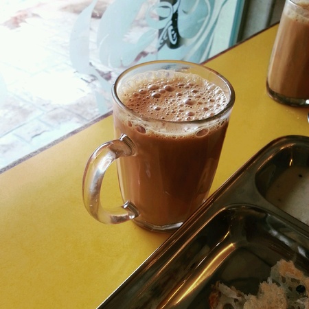Hot milk teaの素材