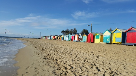 Brighton Beach, Australiaの素材