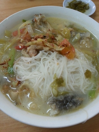 Fish head noodles soupの素材