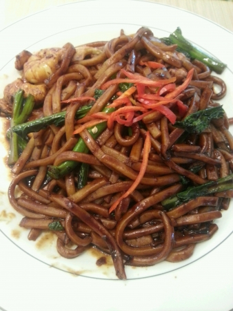 Fried noodles asian styleの素材