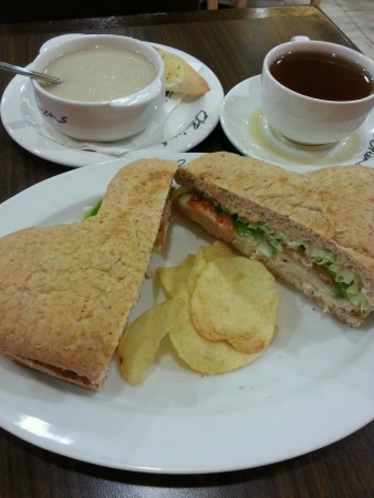The set of sandwichの素材