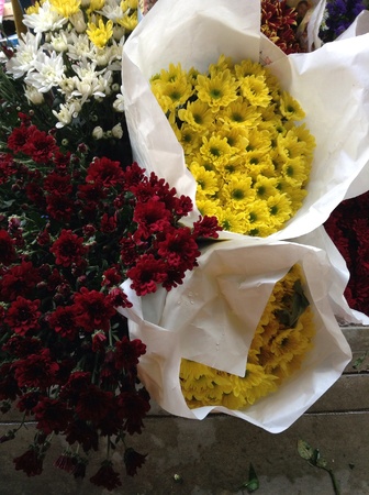 The bouquet of gerbera daisyの素材