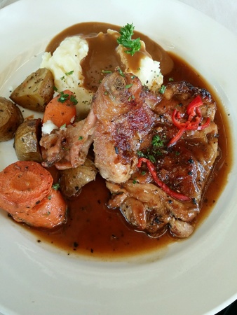 The grilled chickenの素材