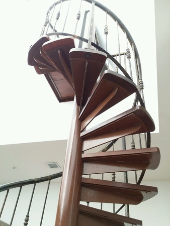 Home design of spiral staircaseの素材